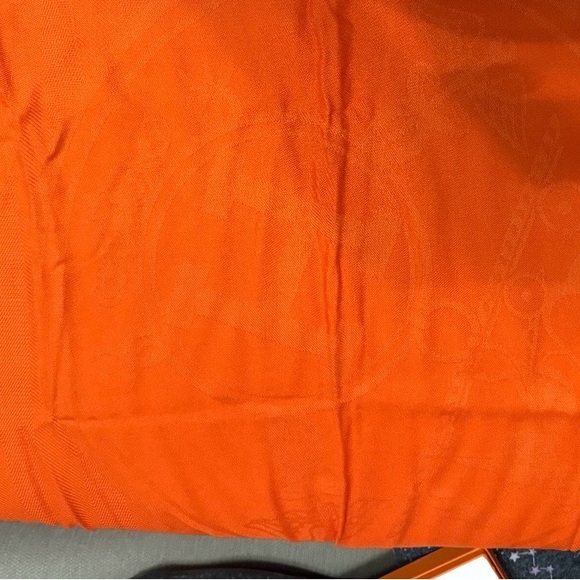 Hermes Orange Scarf